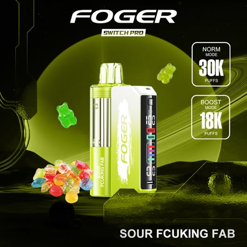 FOGER 30000PUFFS DISPOSABLE 5CT/BX