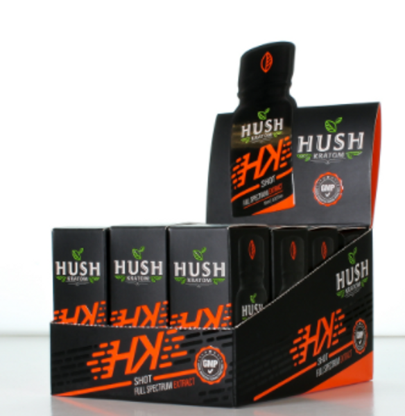 HUSH FSE KRATOM SHOT 12CT/BX