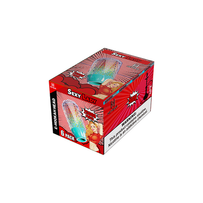 HEYBAR E-HOOKAH DISP. 25000PUFFS 6CT/BX