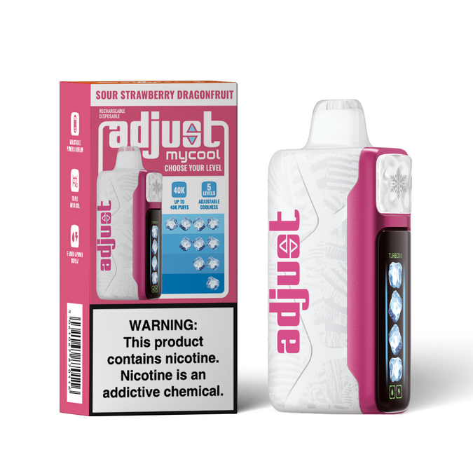 ADJUST MYCOOL 40000 PUFFS DISPOSABLE 5CT/BX