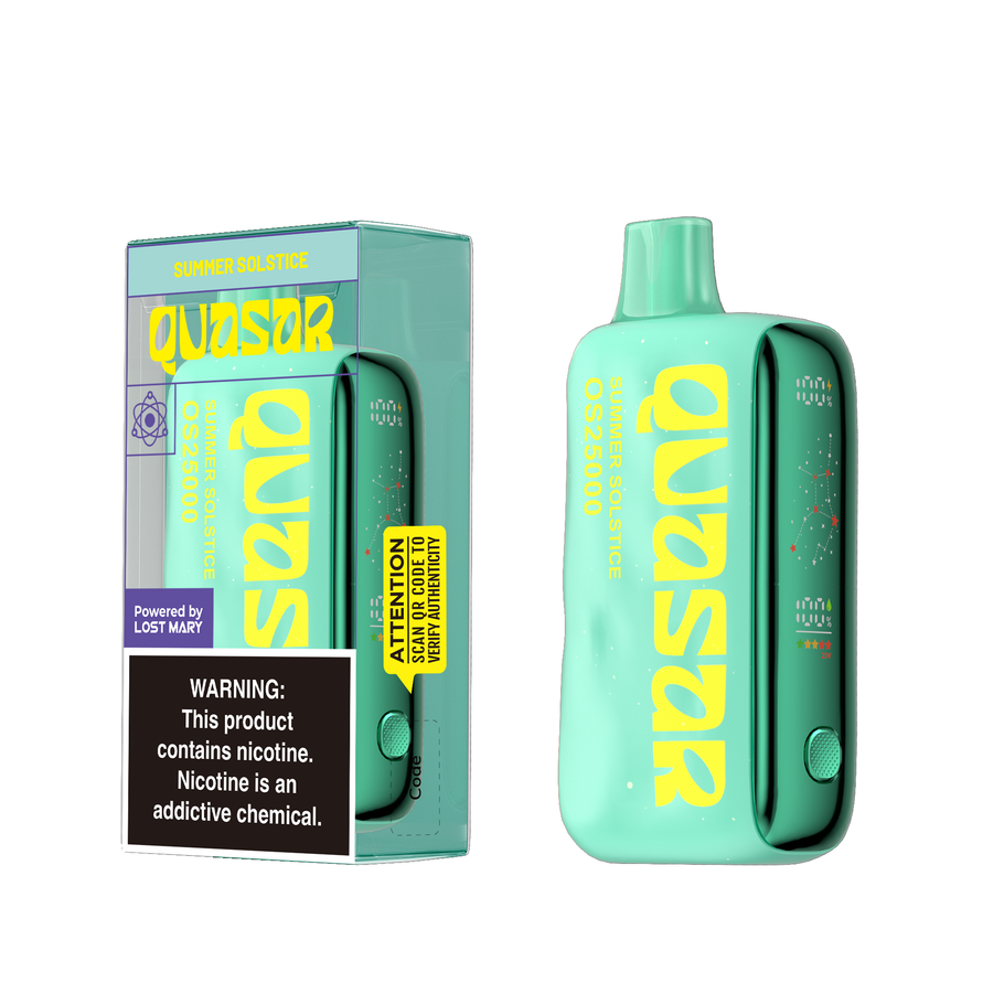 QUASAR OS 25000 PUFFS DISPOSABLE 5CT/BX