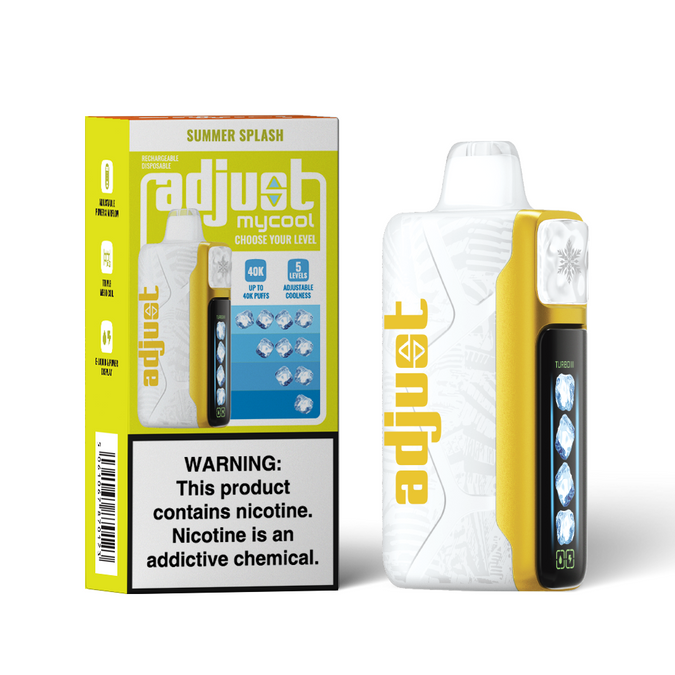 ADJUST MYCOOL 40000 PUFFS DISPOSABLE 5CT/BX