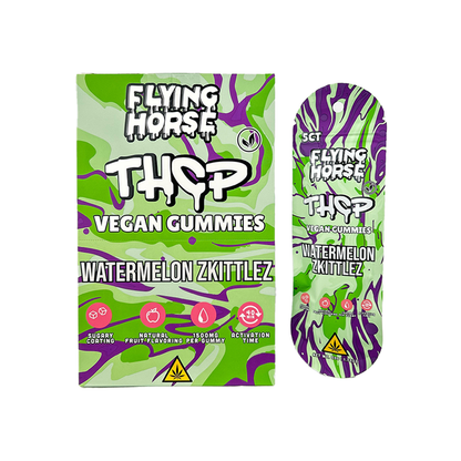 FLYING HORSE 1500MG THCP VEGAN GUMMIES 5CT/10CT/BX