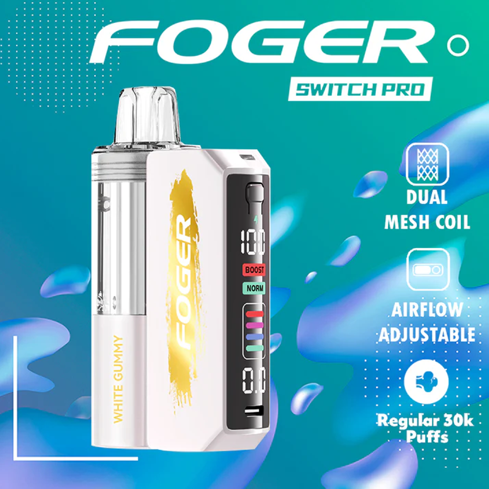 FOGER 30000PUFFS DISPOSABLE 5CT/BX