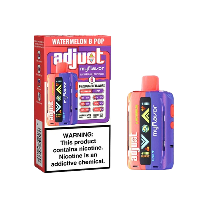 ADJUST MYFLAVOR 40000 PUFFS DISPOSABLE 5CT/BX