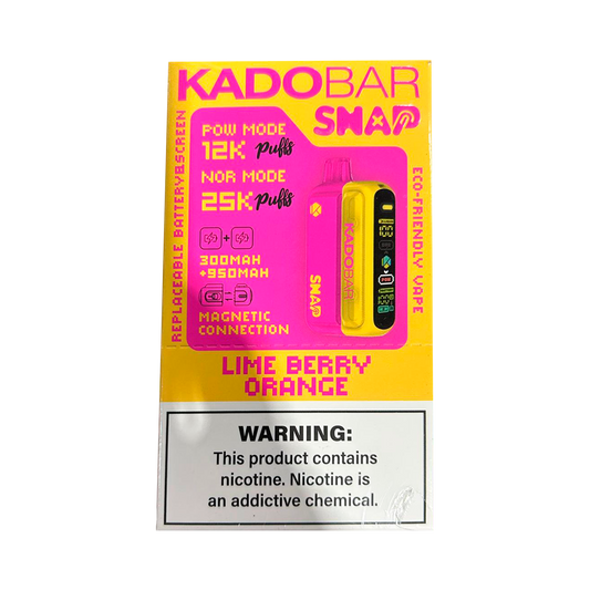 Kado Bar Snap 25000Puffs Disposable 5Ct/Bx
