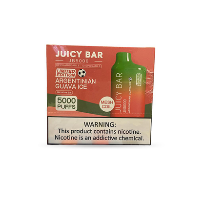 JUICY BAR JB 5000PUFFS DISPOSABLE 10CTBX