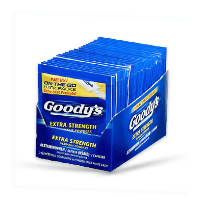 GOODY'S  REG 6PK 24CTBX