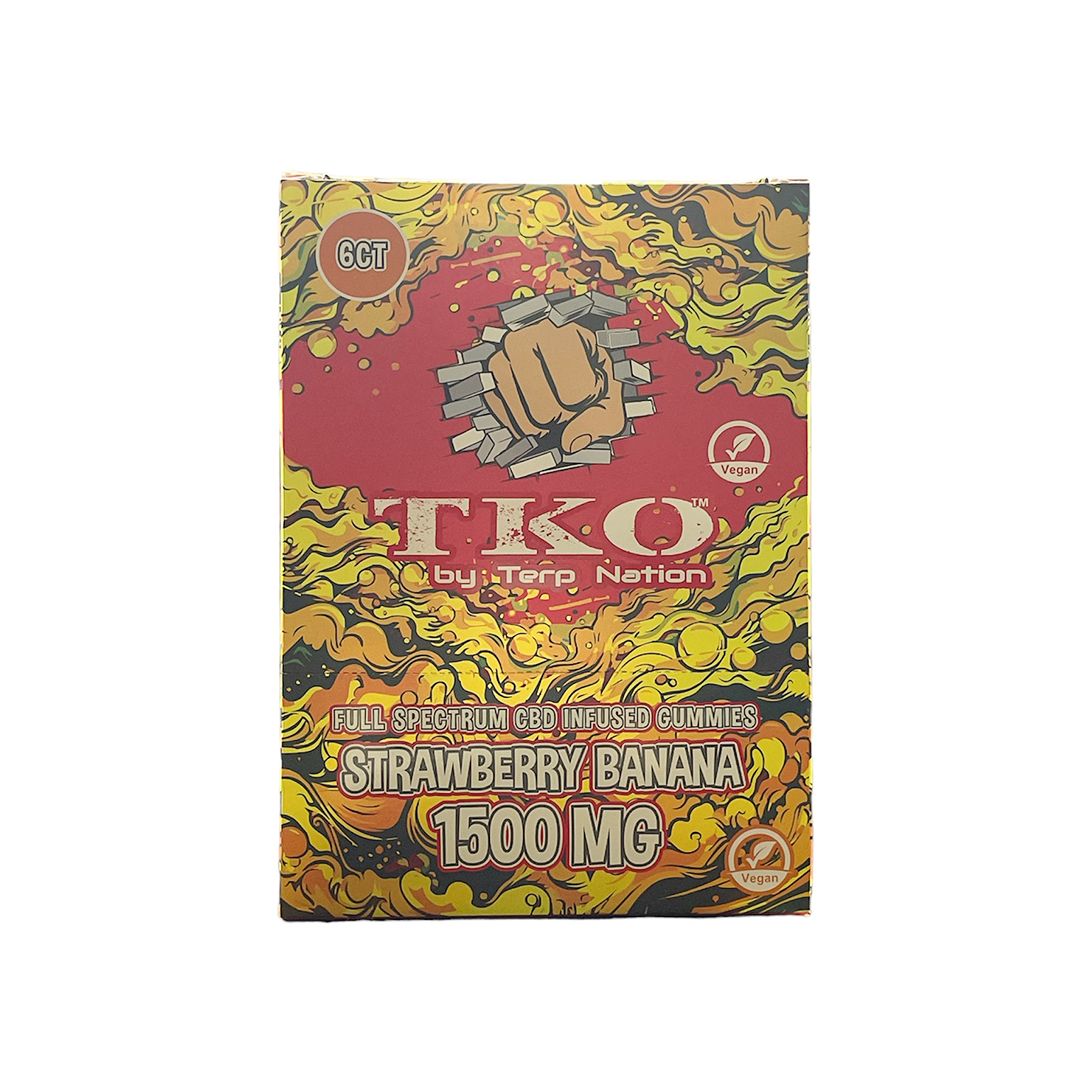 SMAK'D TKO 1500MG GUMMIES 6CT/BX