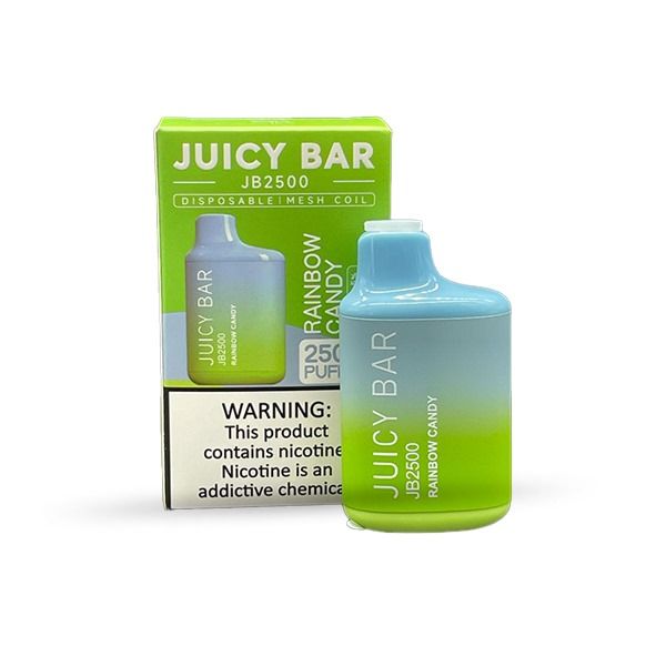 JUICY BAR 2500PUFFS DISPOSABLE 10CT/BX