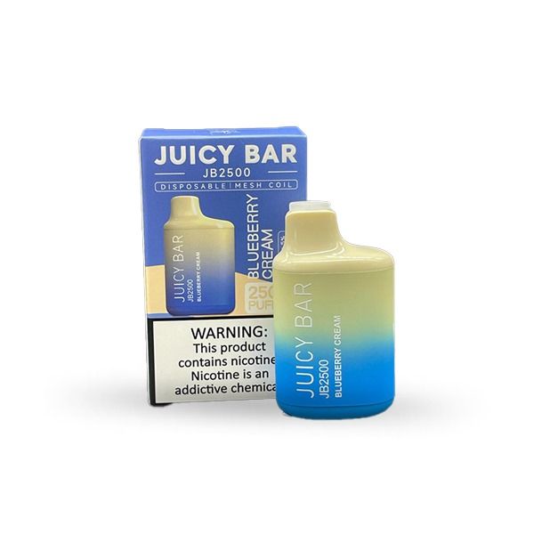 JUICY BAR 2500PUFFS DISPOSABLE 10CT/BX