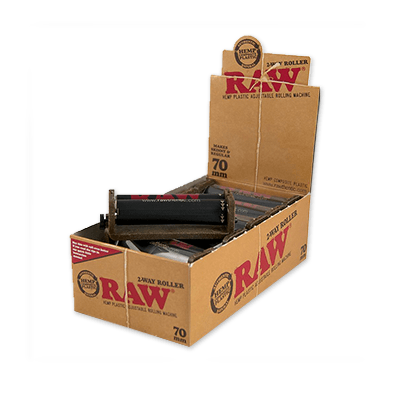 RAW 2 WAY ROLLERS 70MM 12CT (113)