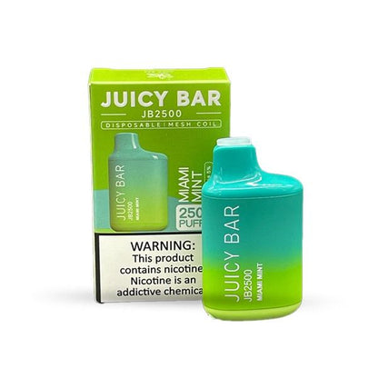 JUICY BAR 2500PUFFS DISPOSABLE 10CT/BX