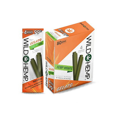 WILDHEMP WRAPS 80PC/BX $0.99