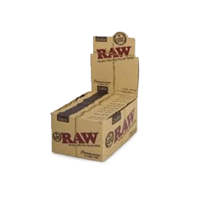 RAW CLASSIC CONNOISSEUR 1 1/4 SIZE+TIPS 24CT