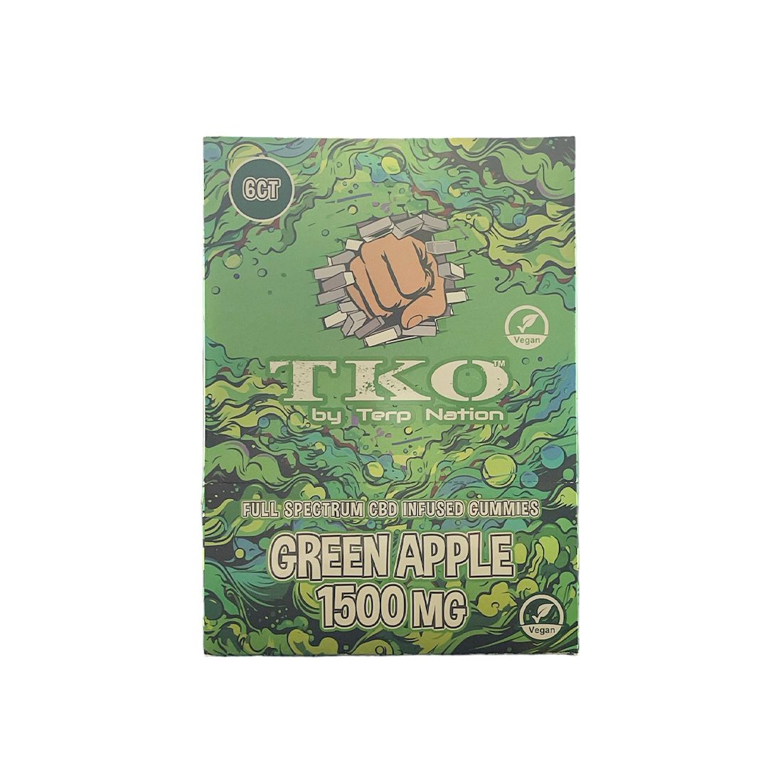 SMAK'D TKO 1500MG GUMMIES 6CT/BX