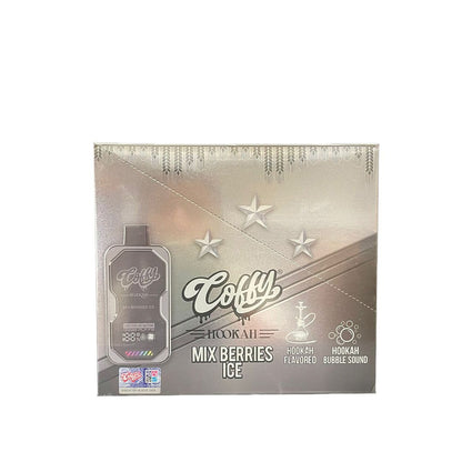 COFFY HOOKAH 12000PUFFS DISPOSABLE VAPE 5CT/BX