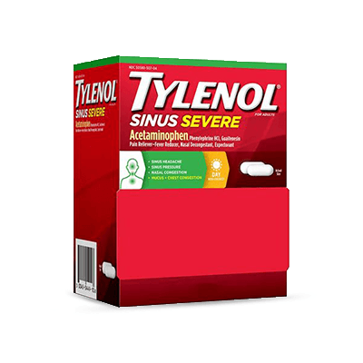 TYLENOL SINUS SEVERE 25CT