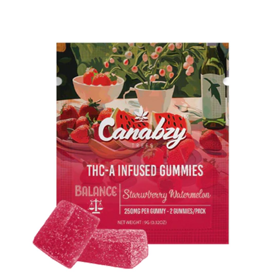 CANABZY 12000MG THC-A INFUSED GUMMIES 12CT/BX