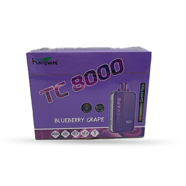 KANGVAPE TC 8000PUFFS DISPOSABLE 5CT/BX