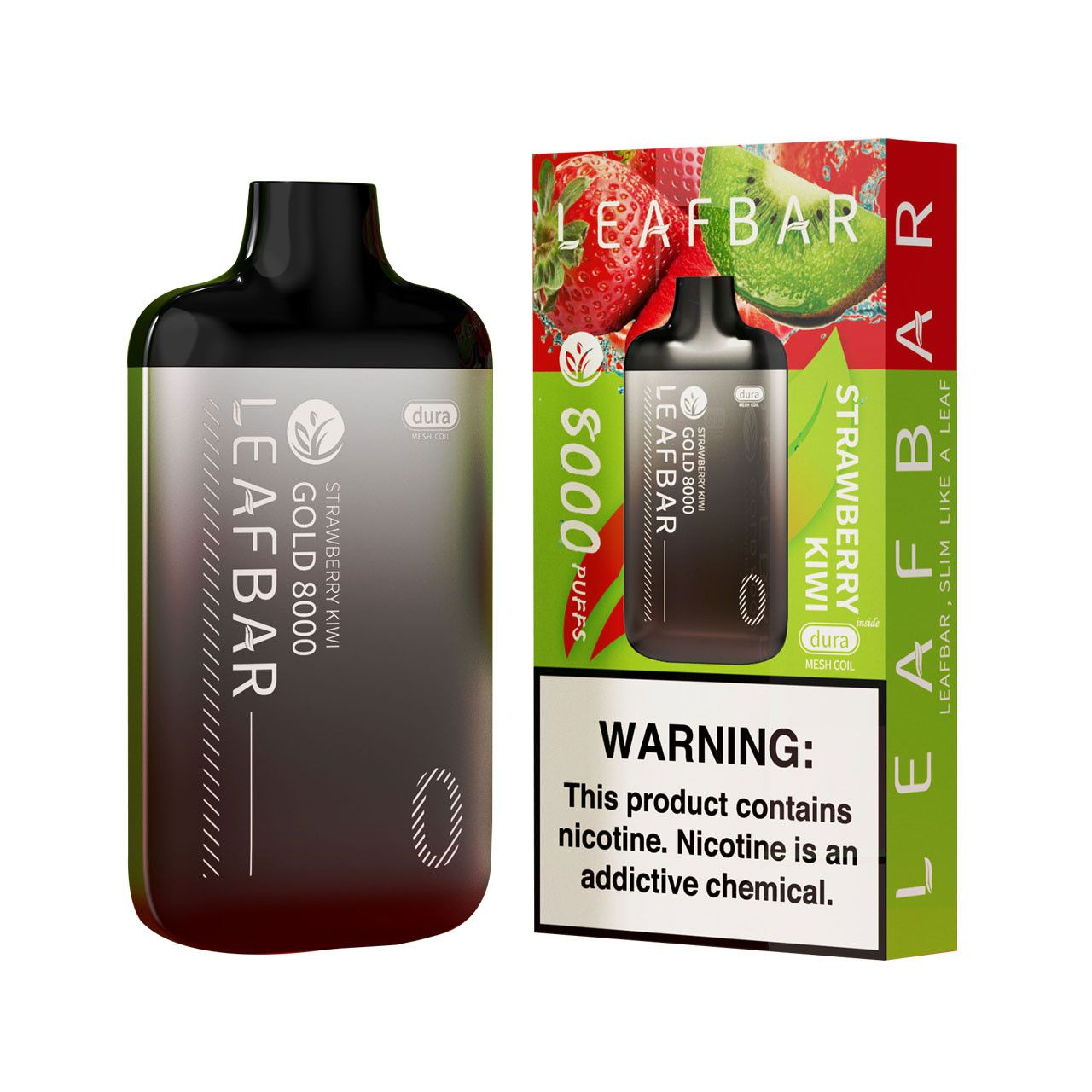 LEAFBAR 8000PUFFS 5CT/BX