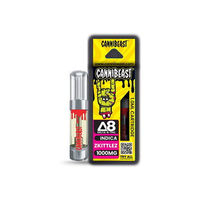 CANNIBEAST D8 CARTRIDGE 12CT/BX