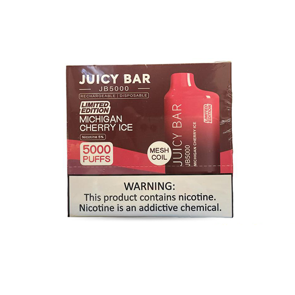 JUICY BAR JB 5000PUFFS DISPOSABLE 10CTBX