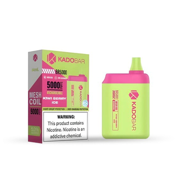 KADOBAR DISPOSABLE 5000 PUFFS 5CT/BX