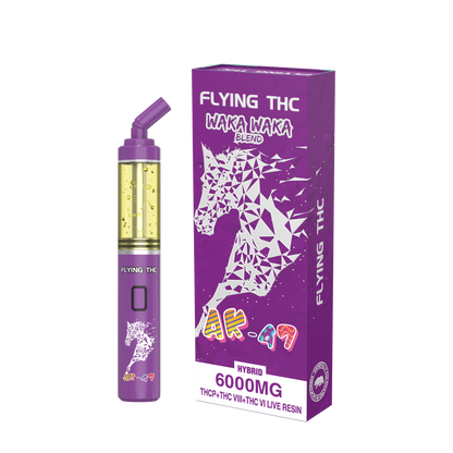 FLYING THC WAKA WAKA BLEND 6000MG DISAPOBLE 5CT/BX