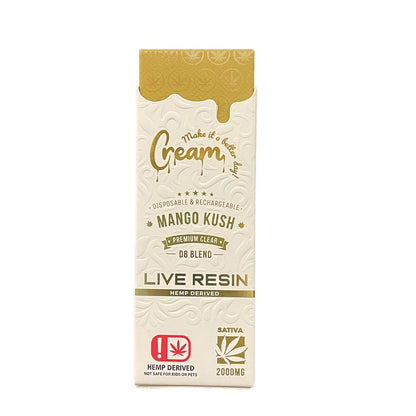 CREAM D8 BLEND 2000MG DISPOSABLE 5CT/BX