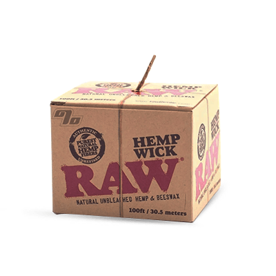 RAW HEMP WICK 100FT