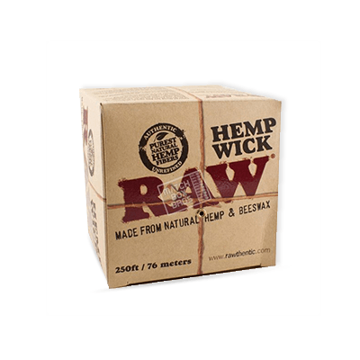 RAW HEMP WICK 250FT /76 METERS 118