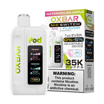 OXBAR 35K DISPOSABLES 5CT/BX